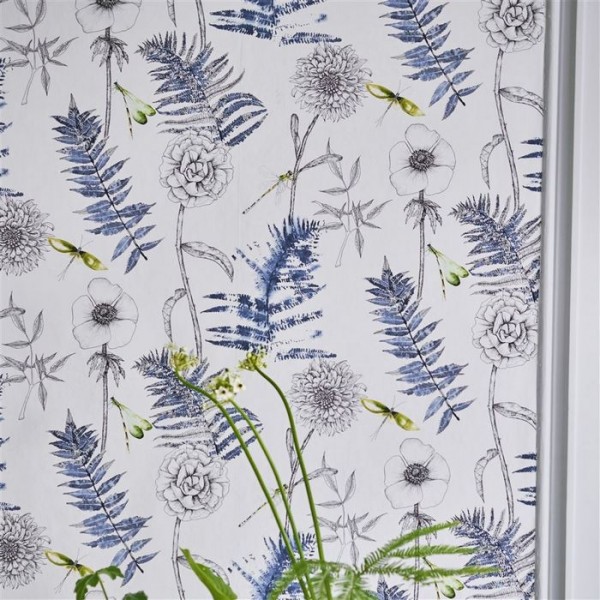 Tapete PDG1022/01 ACANTHUS INDIGO - Designers Guild