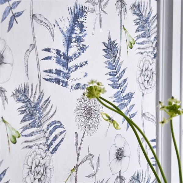 Tapete PDG1022/01 ACANTHUS INDIGO - Designers Guild
