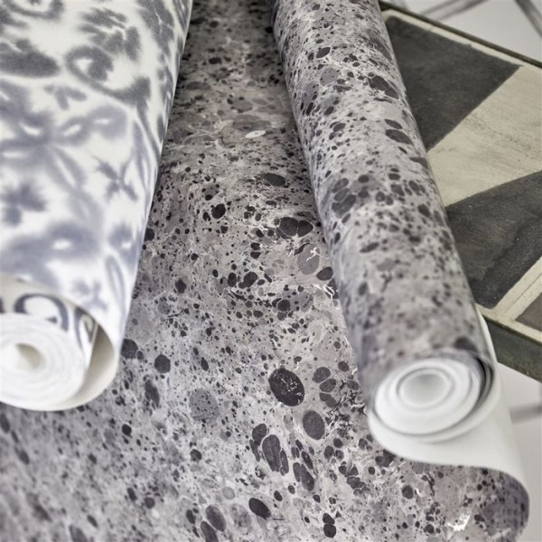 Tapete PDG1025/06 LUSTRO ZINC - Designers Guild