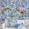 Tapete PDG1028/01 MAJOLICA CORNFLOWER - Designers Guild