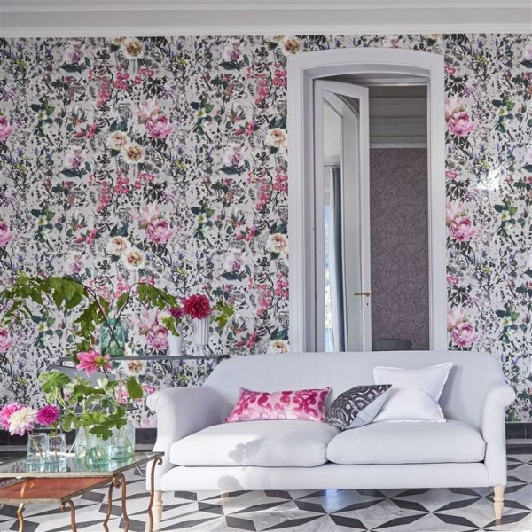 Tapete PDG1028/02 MAJOLICA SLATE - Designers Guild