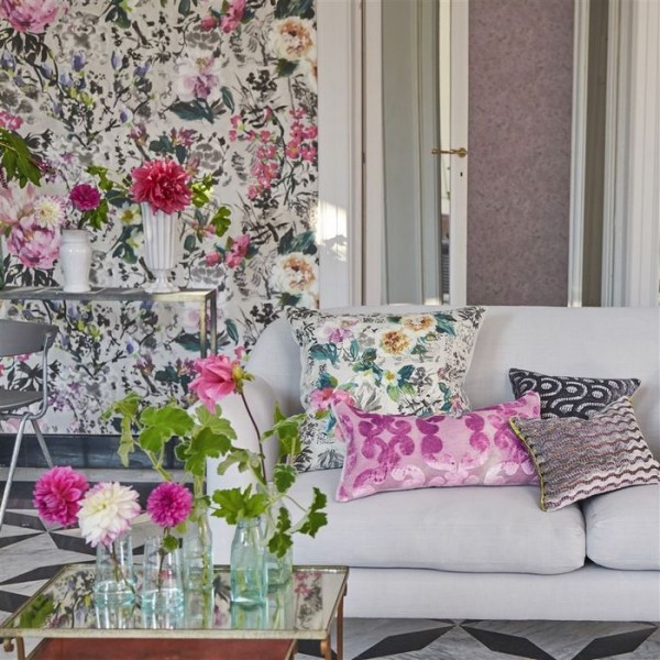 Tapete PDG1028/02 MAJOLICA SLATE - Designers Guild