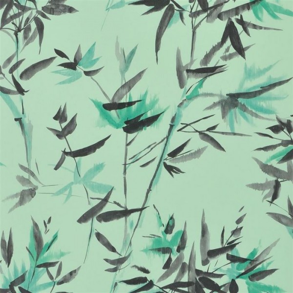 Wallpaper PDG652/04 BAMBOO - JADE - Designers Guild