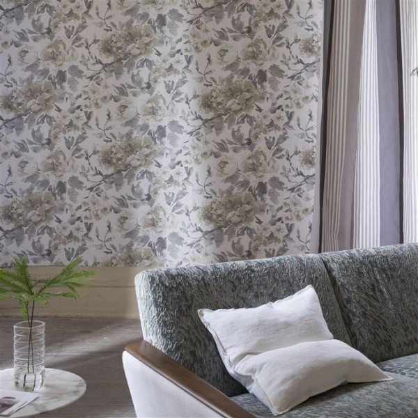 Papier peint PDG649/04 SHANGHAI GARDEN - ECRU - Designers Guild