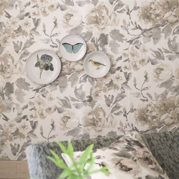 Papier peint PDG649/04 SHANGHAI GARDEN - ECRU - Designers Guild