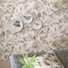 Papier peint PDG649/04 SHANGHAI GARDEN - ECRU - Designers Guild