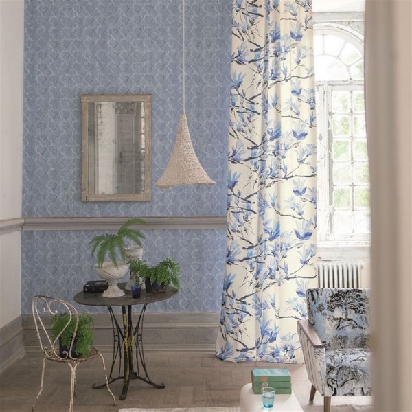 Tapete PDG650/01 CHINESE TRELLIS - CLOUD - Designers Guild