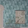 Wallpaper PDG653/07 MARMORINO - TEAL - Designers Guild