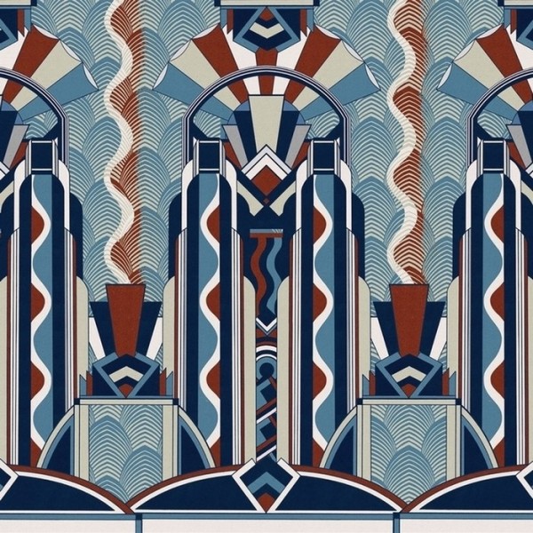 Papier peint DECO JUNGLE 17020-02 - LONDON ART Papier peint DECO JUNGLE 17020-02 - LONDON ART