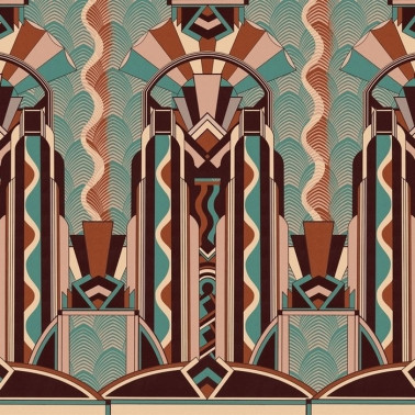 Papier peint DECO JUNGLE 17020-03 - LONDON ART