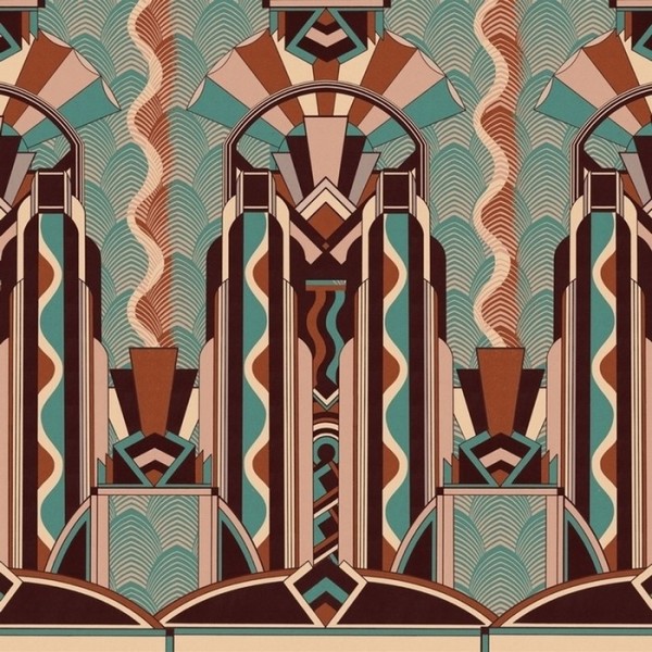 Wallpaper DECO JUNGLE 17020-03 - LONDON ART Wallpaper DECO JUNGLE 17020-03 - LONDON ART