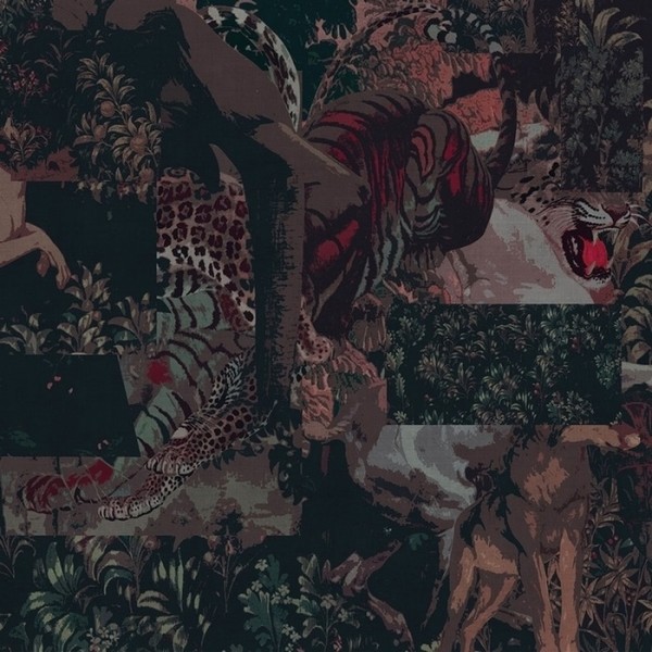 Wallpaper GOBELIN III 17007-02 - LONDON ART Wallpaper GOBELIN III 17007-02 - LONDON ART