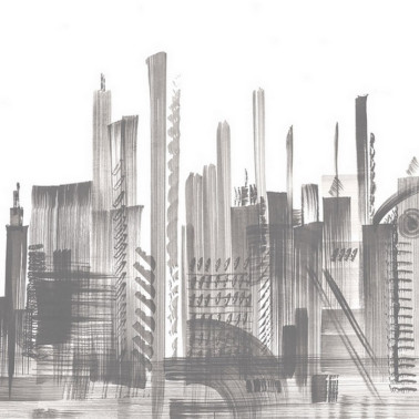 Wallpaper SKYLINE 17042-03 - LONDON ART