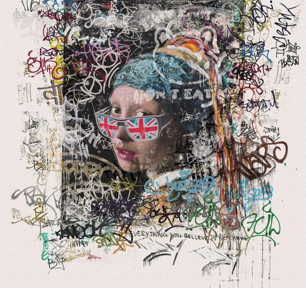 Papel de parede DAMAGE 16055-03 - LONDON ART