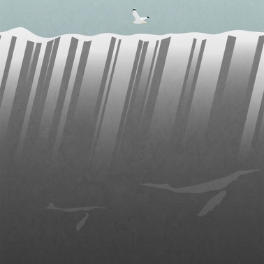 Papel de parede BELOW THE SEA FACE 17097-02 - LONDON ART