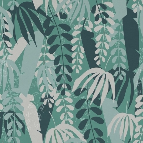 Papier peint TROPICAL SHAPE 17102 03 - LONDON ART Papier peint TROPICAL SHAPE 17102 03 - LONDON ART
