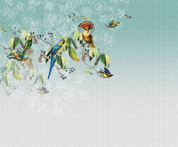 Wallpaper VALLERY'S PARROT 13VP03 - LONDON ART