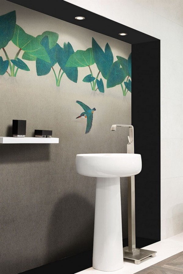 Papel de parede KINGFISHER 17023-03 - LONDON ART