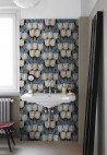 Papel de parede SPOTTY TULIPS 17012-02OK - LONDON ART