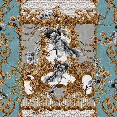 Papel de parede EAST MEETS WEST 17062-01 - LONDON ART