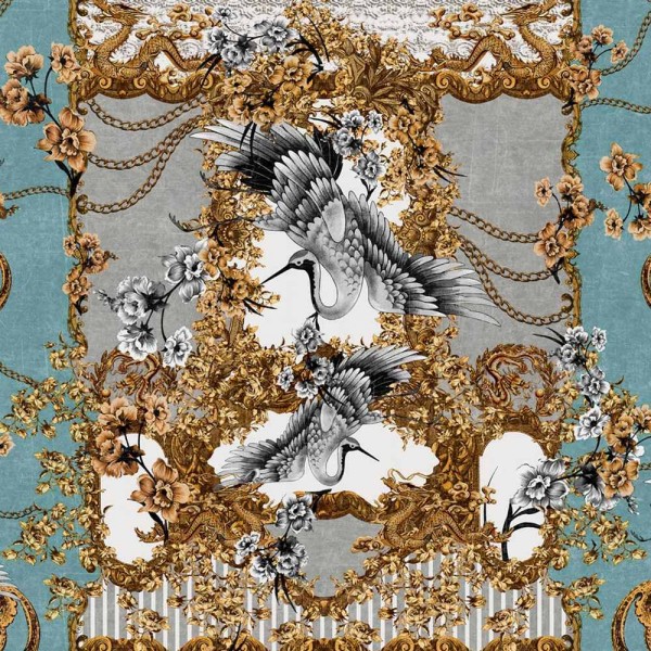 Papel de parede EAST MEETS WEST 17062-01 - LONDON ART