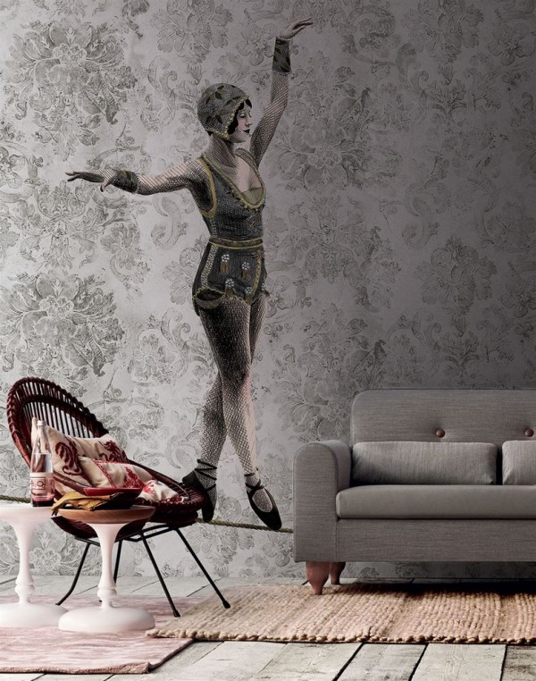 Wallpaper THE CIRCUS LEAVES TOWN 14059-1 - LONDON ART