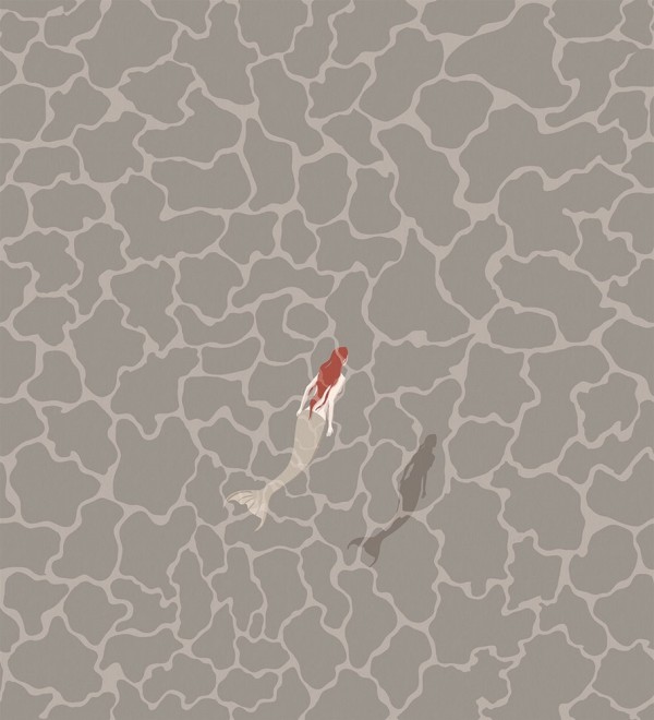 Wallpaper MERMAID 16023-02 - LONDON ART