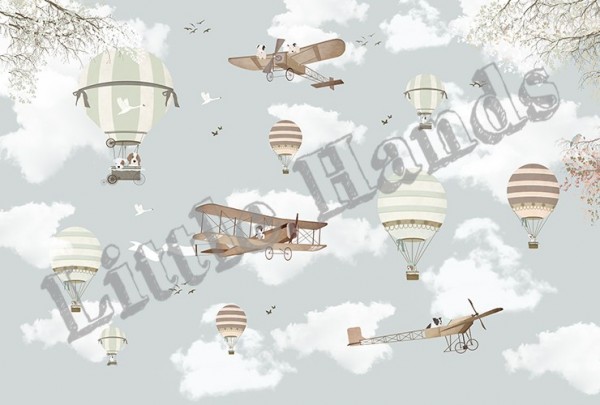 Carta da Parati Amelia Earhart II - LITTLE HANDS