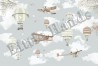 Carta da Parati Amelia Earhart II - LITTLE HANDS