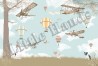 Carta da Parati Amelia Earhart III - LITTLE HANDS