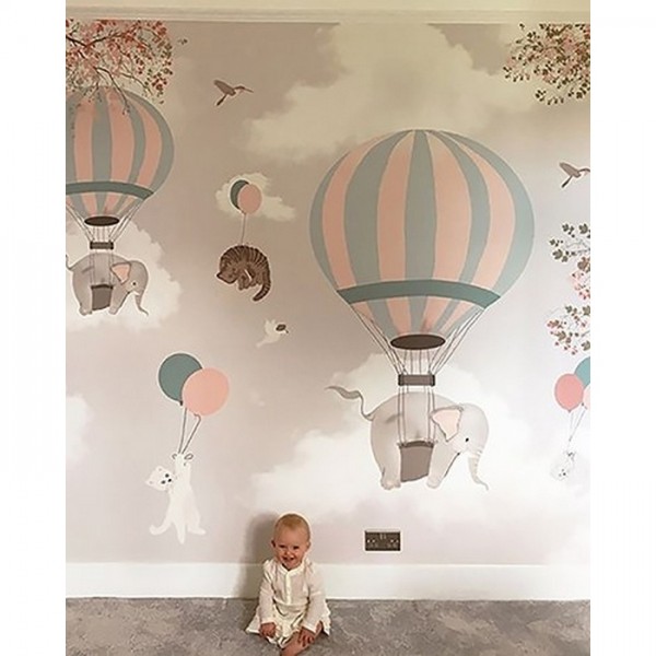 Papel de parede Falling III - LITTLE HANDS Papel de parede Falling III - LITTLE HANDS