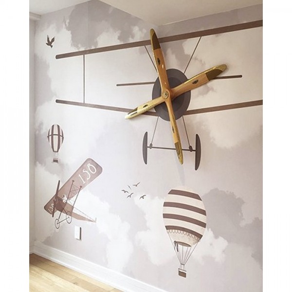 Papel de parede Flying IV - LITTLE HANDS