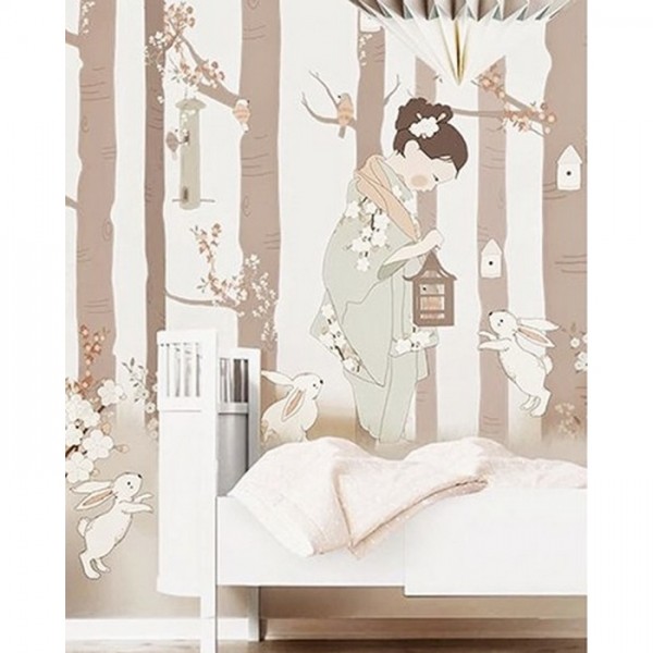 Papel Pintado Kyoto - LITTLE HANDS Papel Pintado Kyoto - LITTLE HANDS