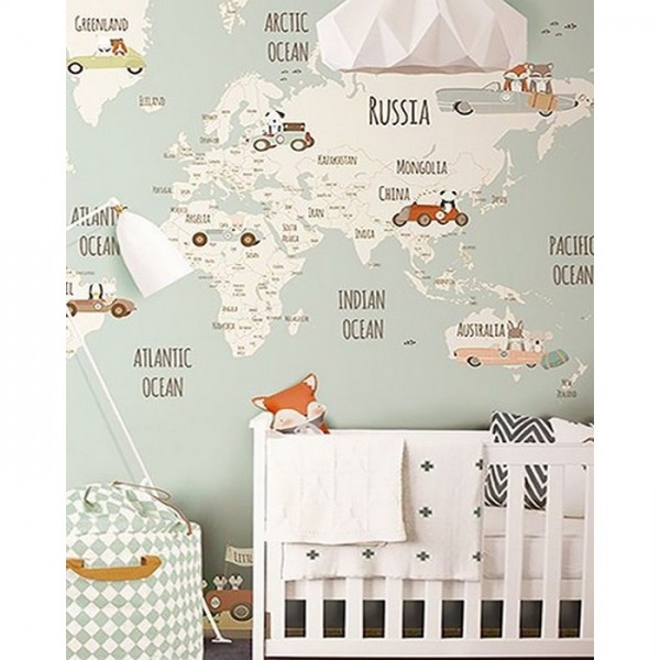 Wallpaper Little Munnies Racers World Map - LITTLE HANDS Wallpaper Little Munnies Racers World Map - LITTLE HANDS