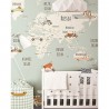 Wallpaper Little Munnies Racers World Map - LITTLE HANDS