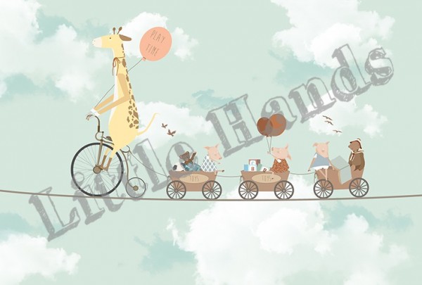 Wallpaper Play Time I - LITTLE HANDS