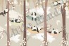 Papel de parede Slepping Pandas - LITTLE HANDS