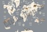 Papier peint World Map Explorers I - LITTLE HANDS