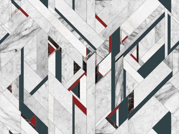 Wallpaper FRACTURE INKDSZN1601 - INKIOSTRO BIANCO