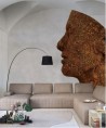 Carta da Parati ROCKFACE INKNEIF1602 - INKIOSTRO BIANCO