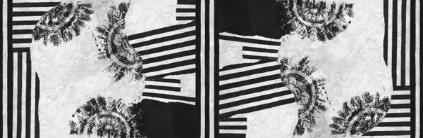 Papel de parede BLACK LACE INKURVI1801 - INKIOSTRO BIANCO