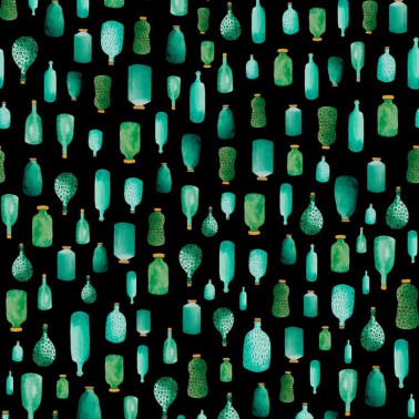 Wallpaper BOTTLE-FLY INKBGNY1802 - INKIOSTRO BIANCO