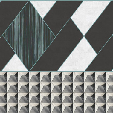 Papel de parede CEMENT DIAMONDS INKOYDE1801 - INKIOSTRO BIANCO