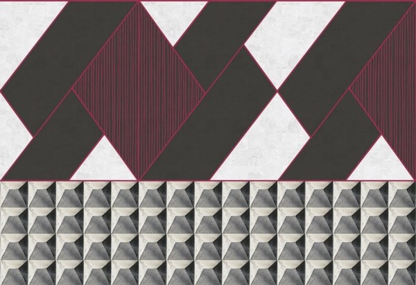 Papel de parede CEMENT-DIAMONDS INKOYDE1802 - INKIOSTRO BIANCO