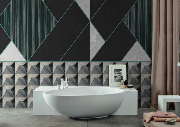 Papel de parede CEMENT-DIAMONDS INKOYDE1802 - INKIOSTRO BIANCO