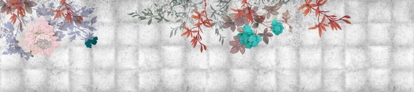 Wallpaper GRAND-BOUQUET INKVNUY1801 - INKIOSTRO BIANCO