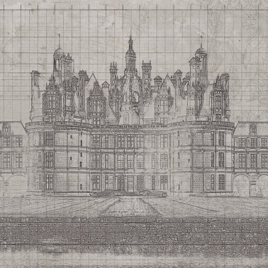 Papier peint CHATEAUX INKNKNE1502 - INKIOSTRO BIANCO