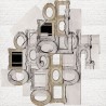 Papel de parede DORIAN G. INKUSHV1501 - INKIOSTRO BIANCO
