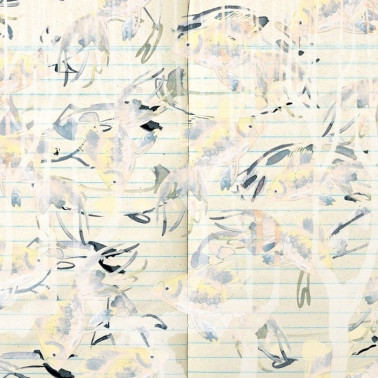 Papier peint KAORI INKSEEE1502 - INKIOSTRO BIANCO