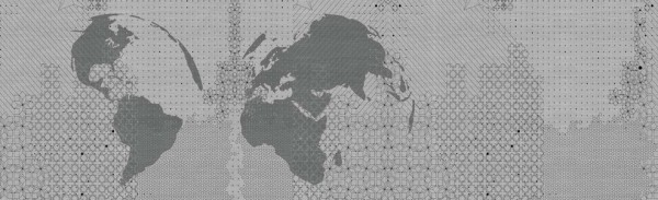 Papier peint STRANGE WORLD INKADAI1504 - INKIOSTRO BIANCO